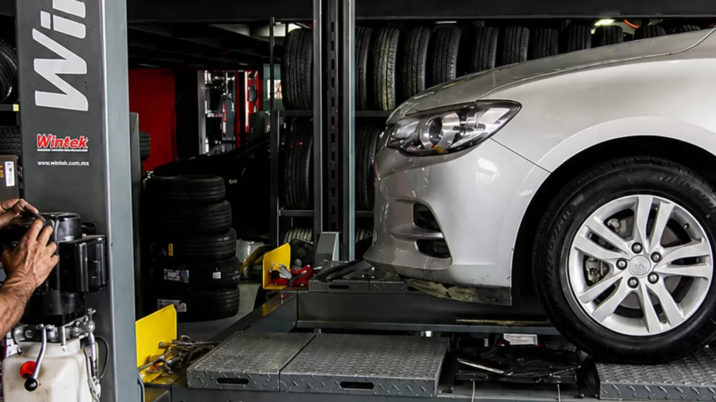 equipo profesional para alineación y balanceo automotriz